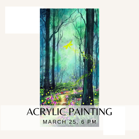 Acrylic Painting with Christy - March 25