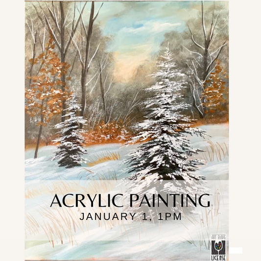 Acrylic Painting with Christy - January 1