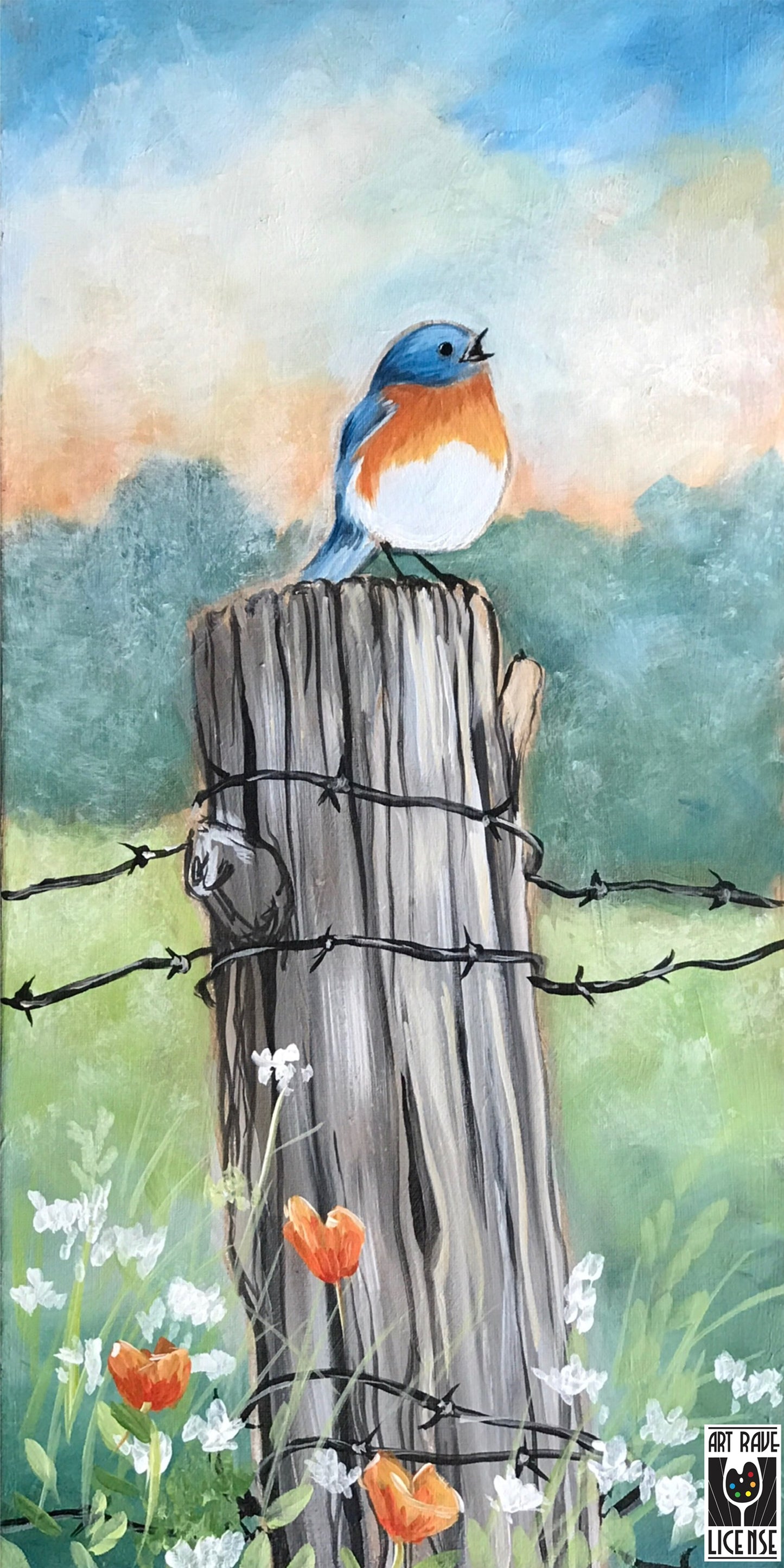 Acrylic Painting with Christy - August 29