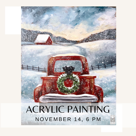 Acrylic Painting with Christy - November 14