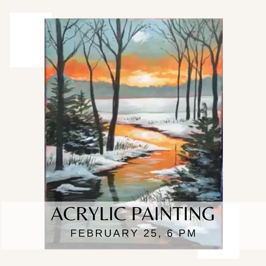 Acrylic Painting with Christy - February 25