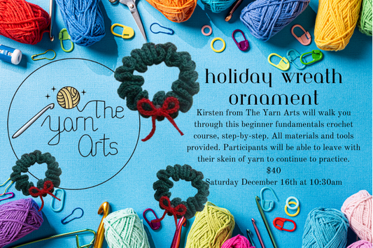 Crochet with The Yarn Arts -December 16