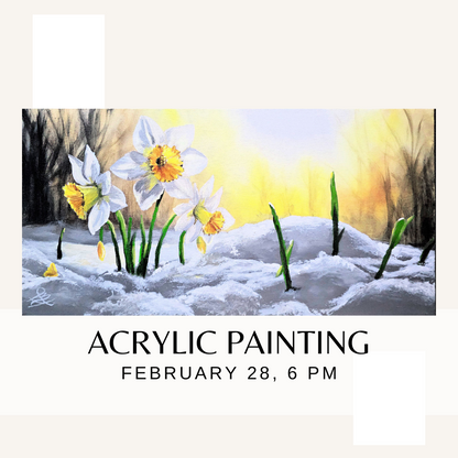 Acrylic Painting with Christy - February 28