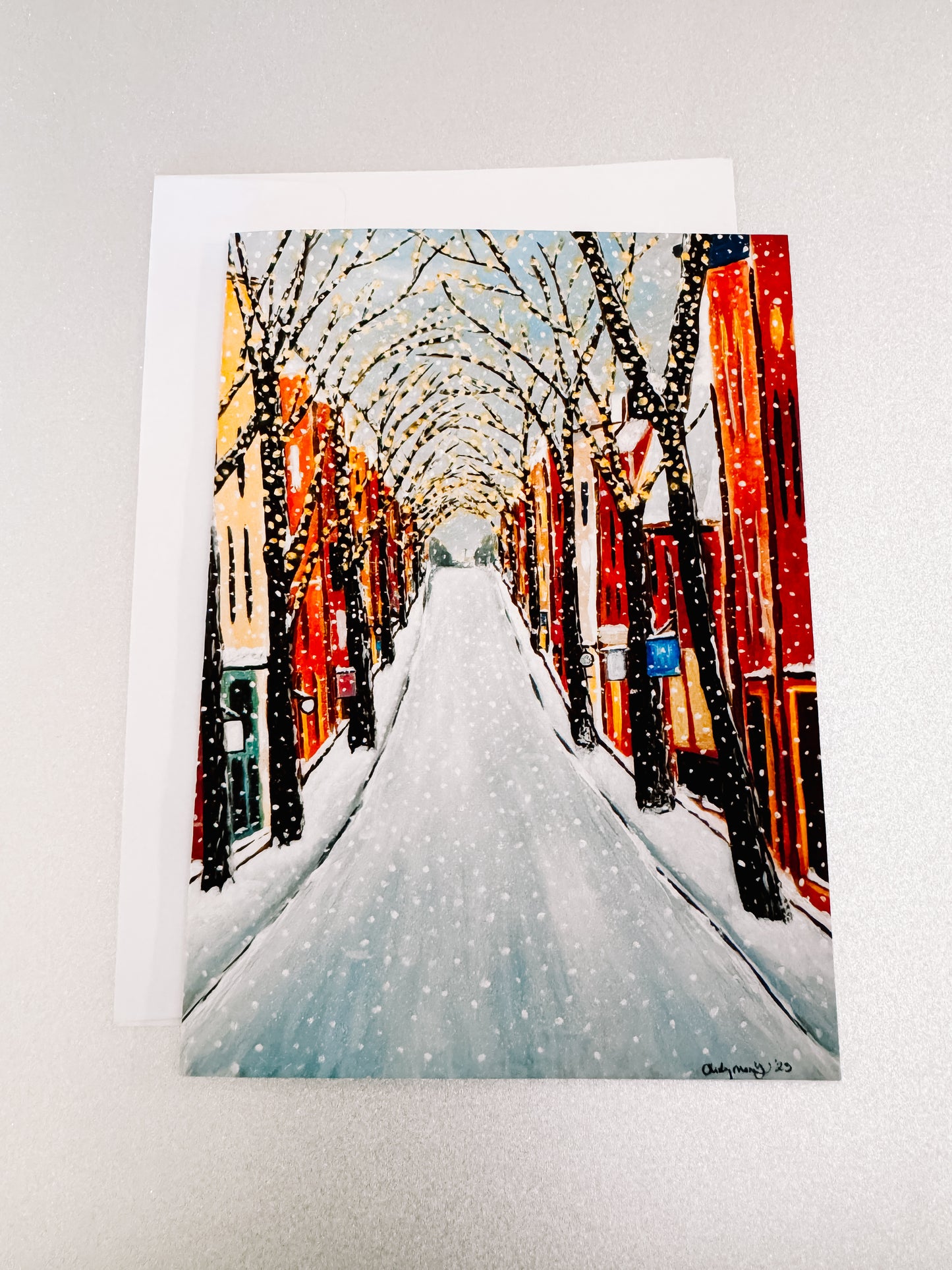 Winter in Frederick Greeting Card