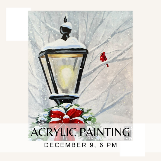 Acrylic Painting with Christy - December 9