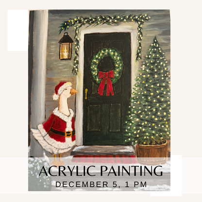 Acrylic Painting with Christy - December 5