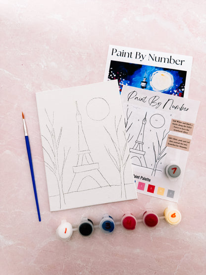 Paris Mini Paint by Number