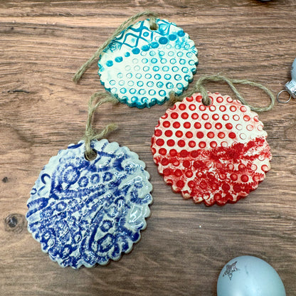 Ceramic ornaments