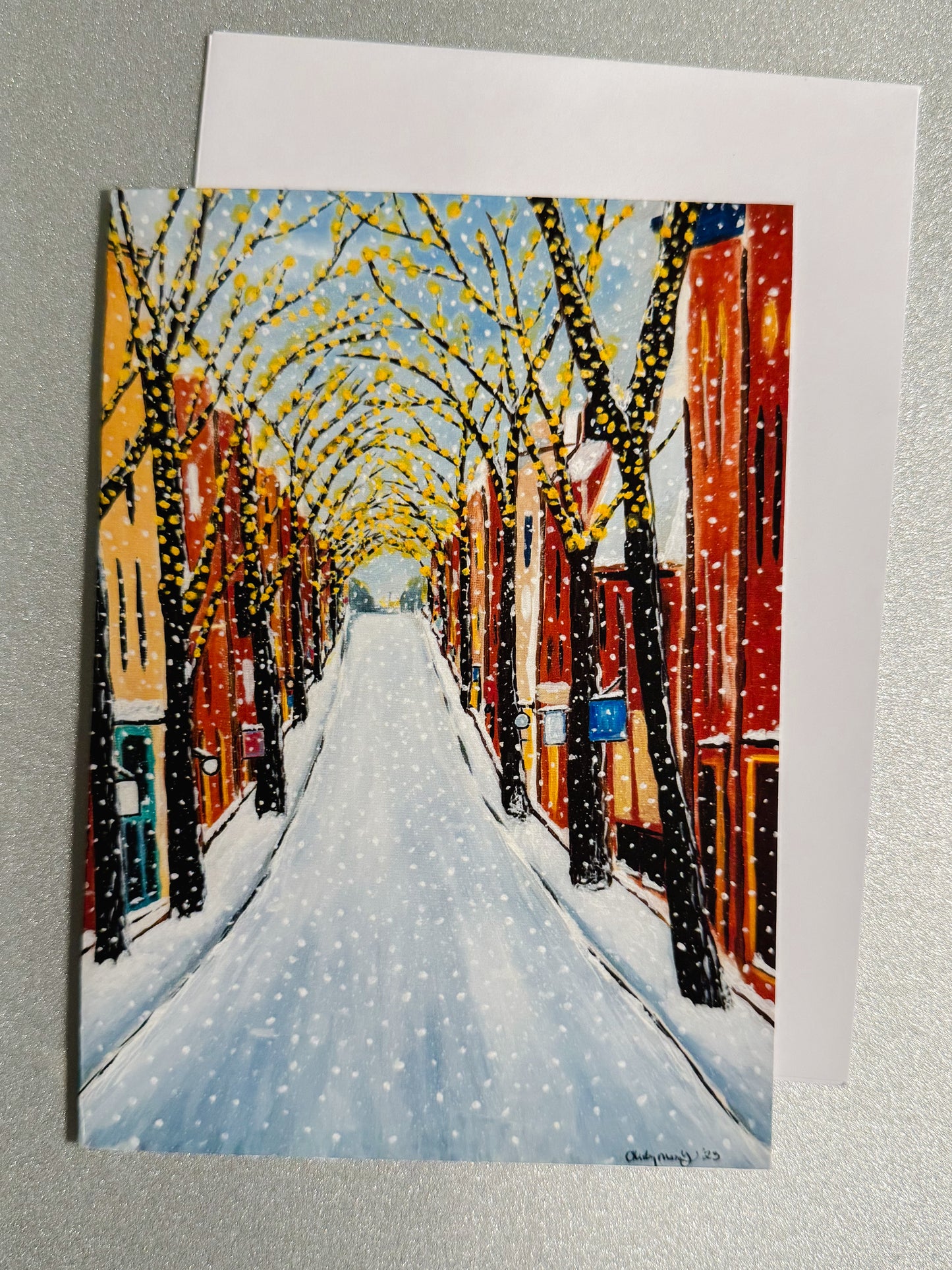 Winter in Frederick Greeting Card