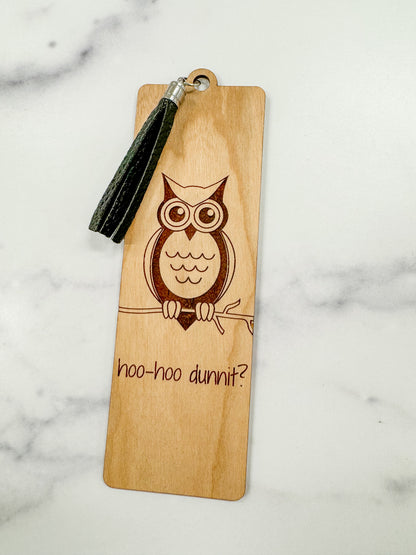 Cherry wood bookmarks