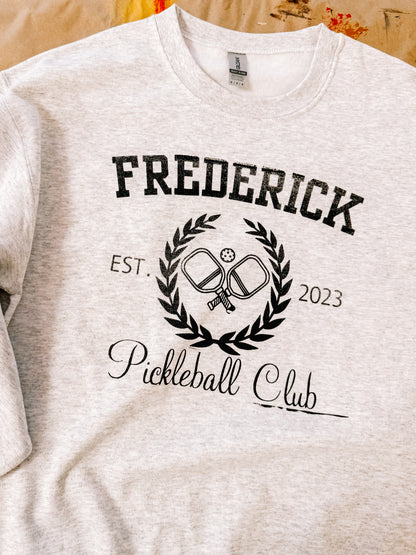 Pickleball Club Sweatshirt