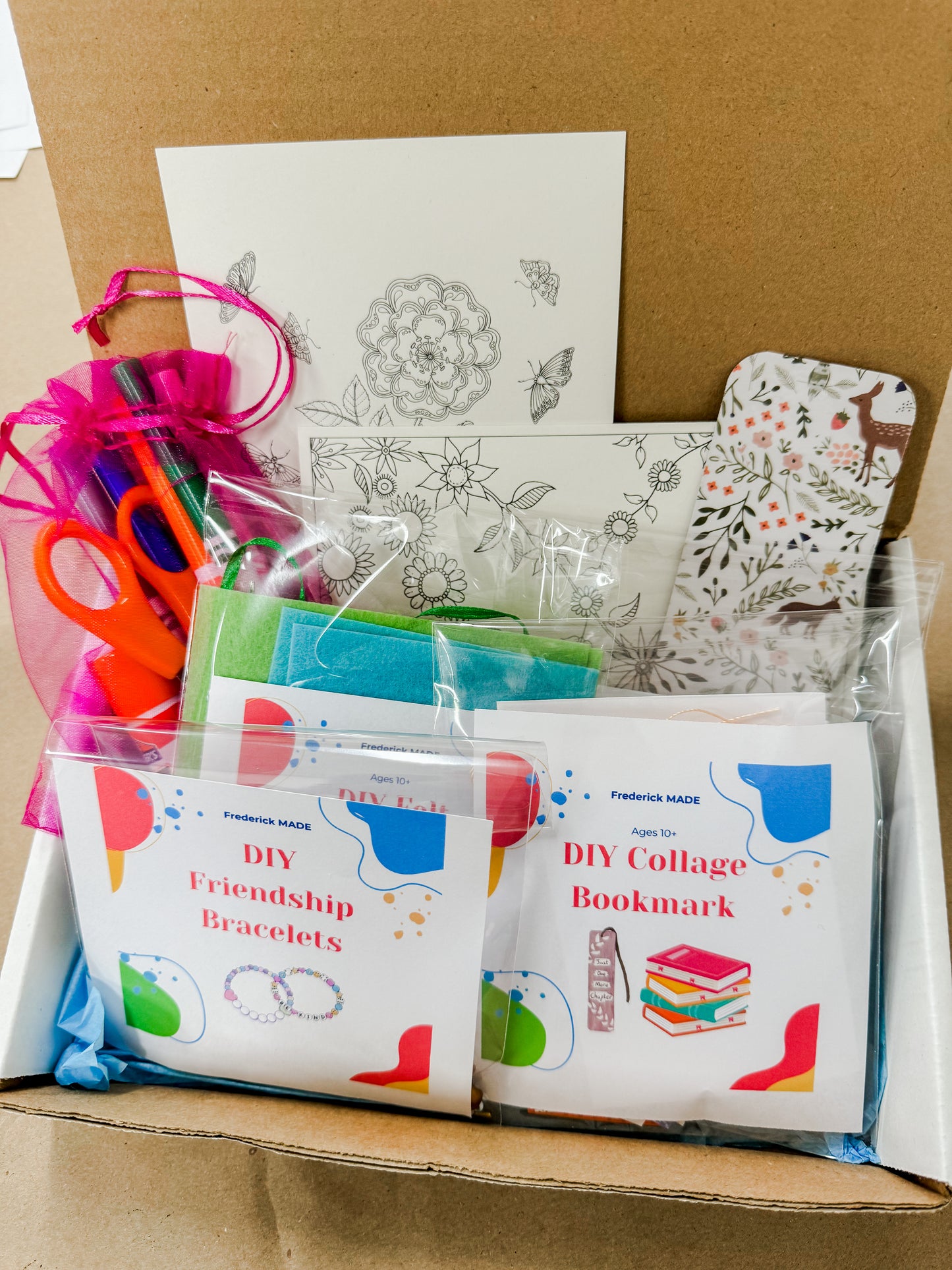 Kids Crafting Club Subscription Box