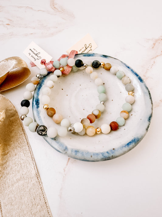 Amazonite Beaded Bracelet