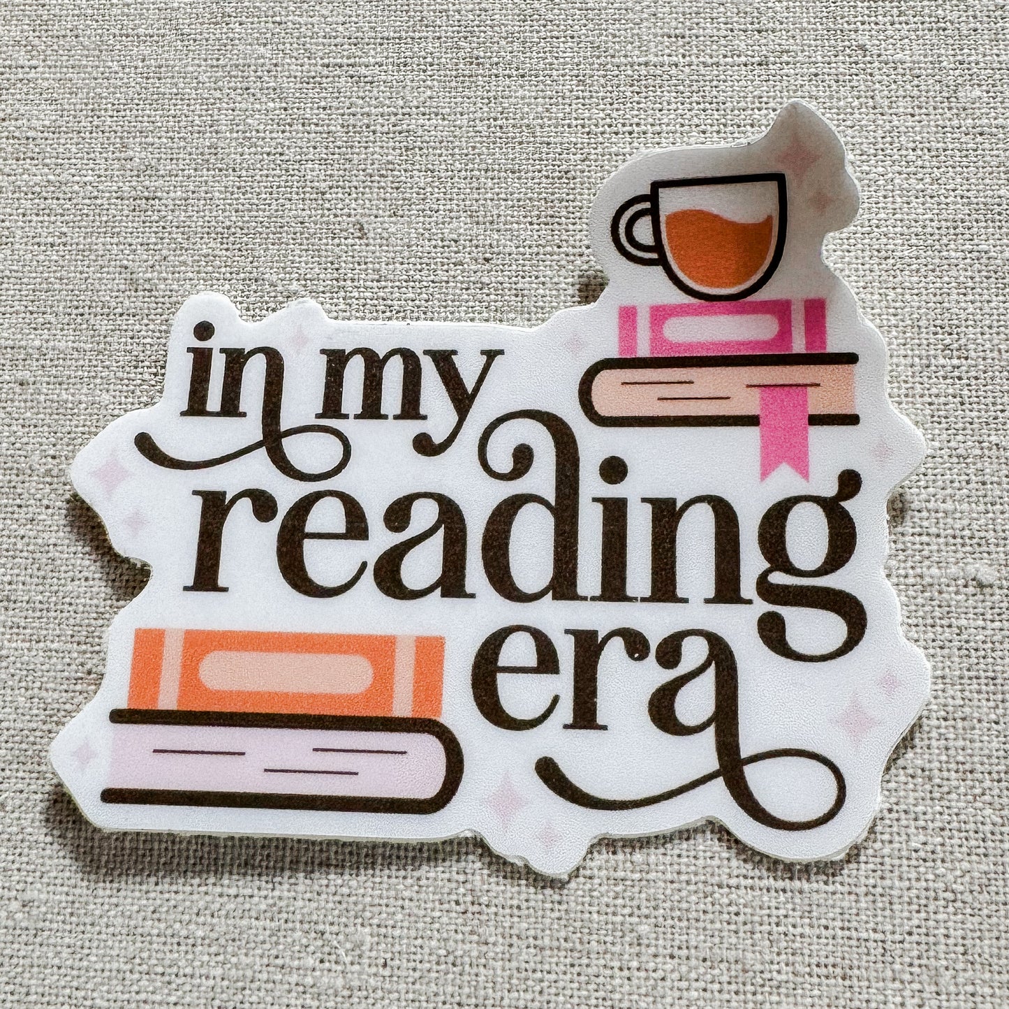 In My Reading Era Vinyl Sticker