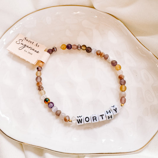 Worthy Affirmation Bracelet