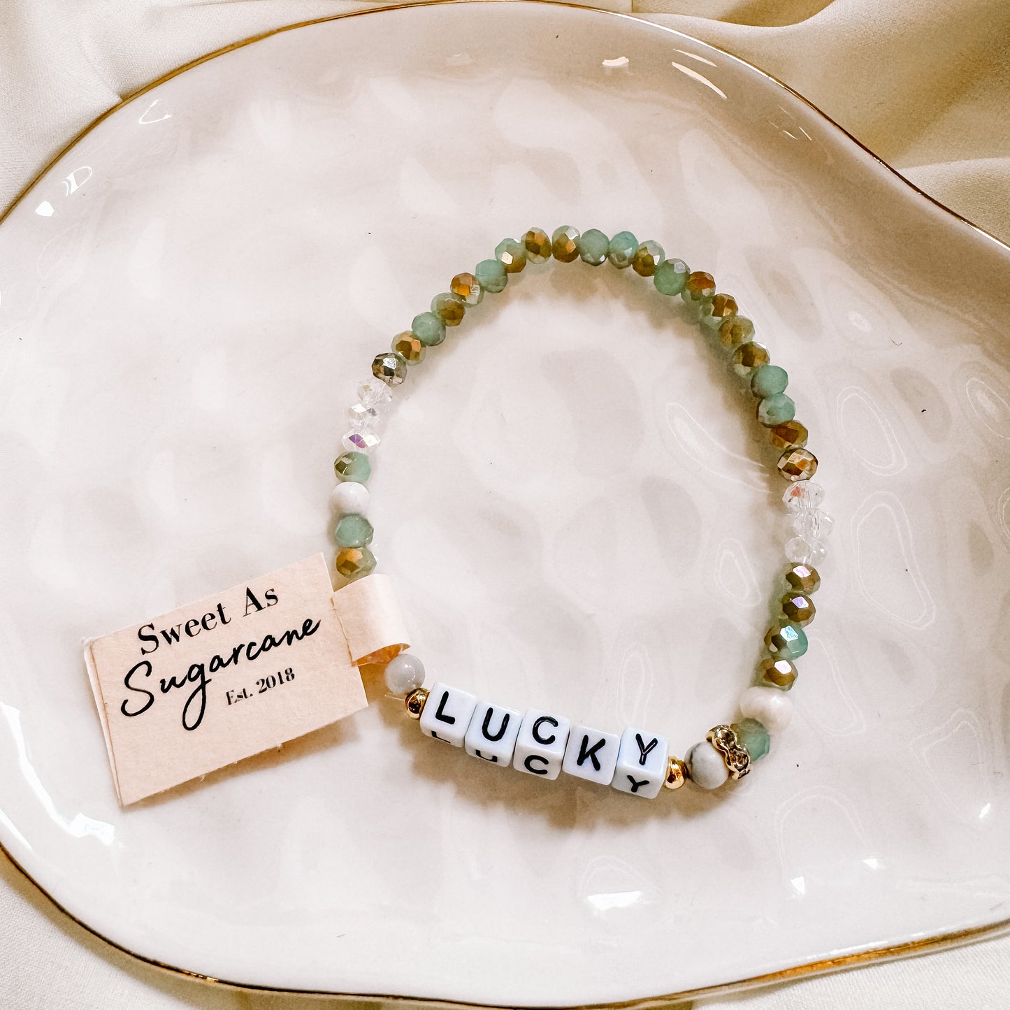 Lucky Affirmation Bracelet