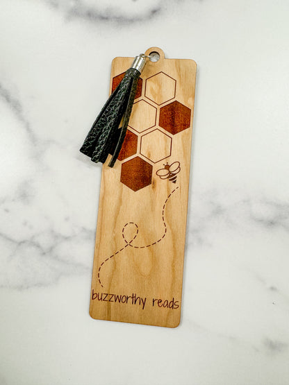 Cherry wood bookmarks