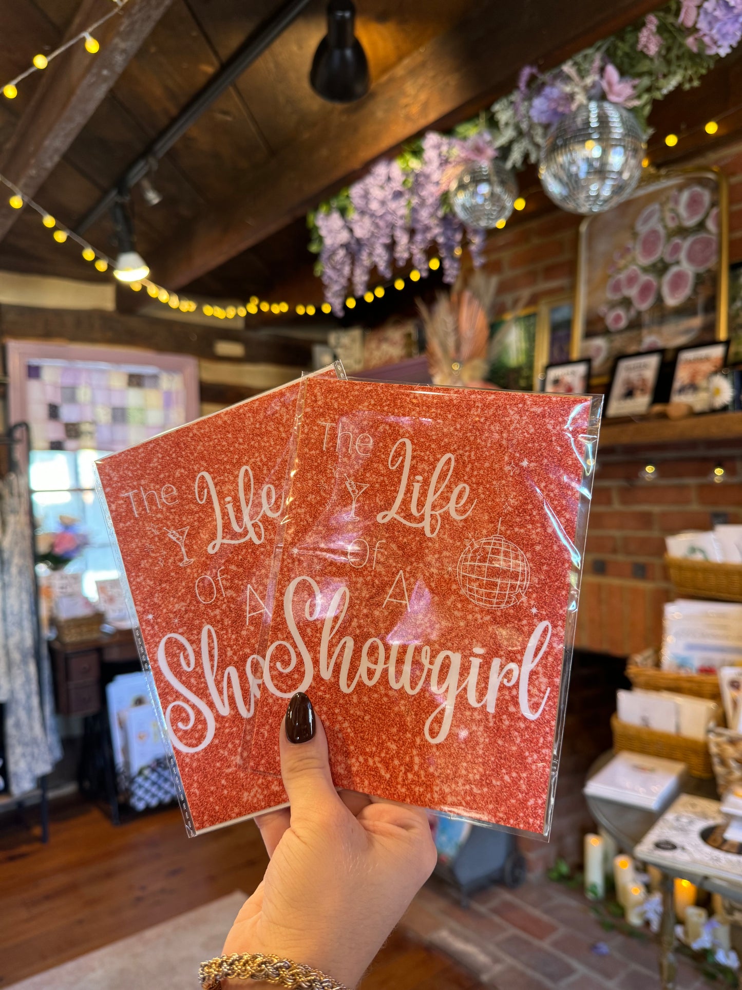 The Life of A Showgirl Art Print