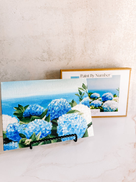 Hydrangeas Mini Paint by Number