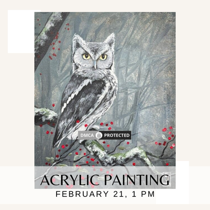 Acrylic Painting with Christy - February 21