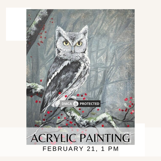 Acrylic Painting with Christy - February 21