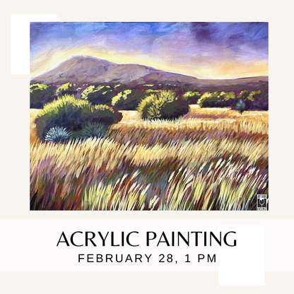 Acrylic Painting with Christy - February 28