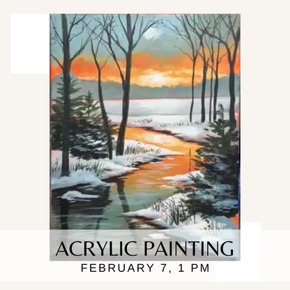 Acrylic Painting with Christy - February 7