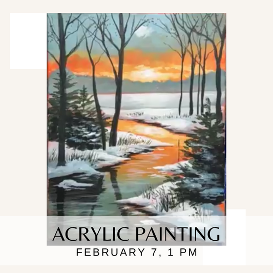 Acrylic Painting with Christy - February 7