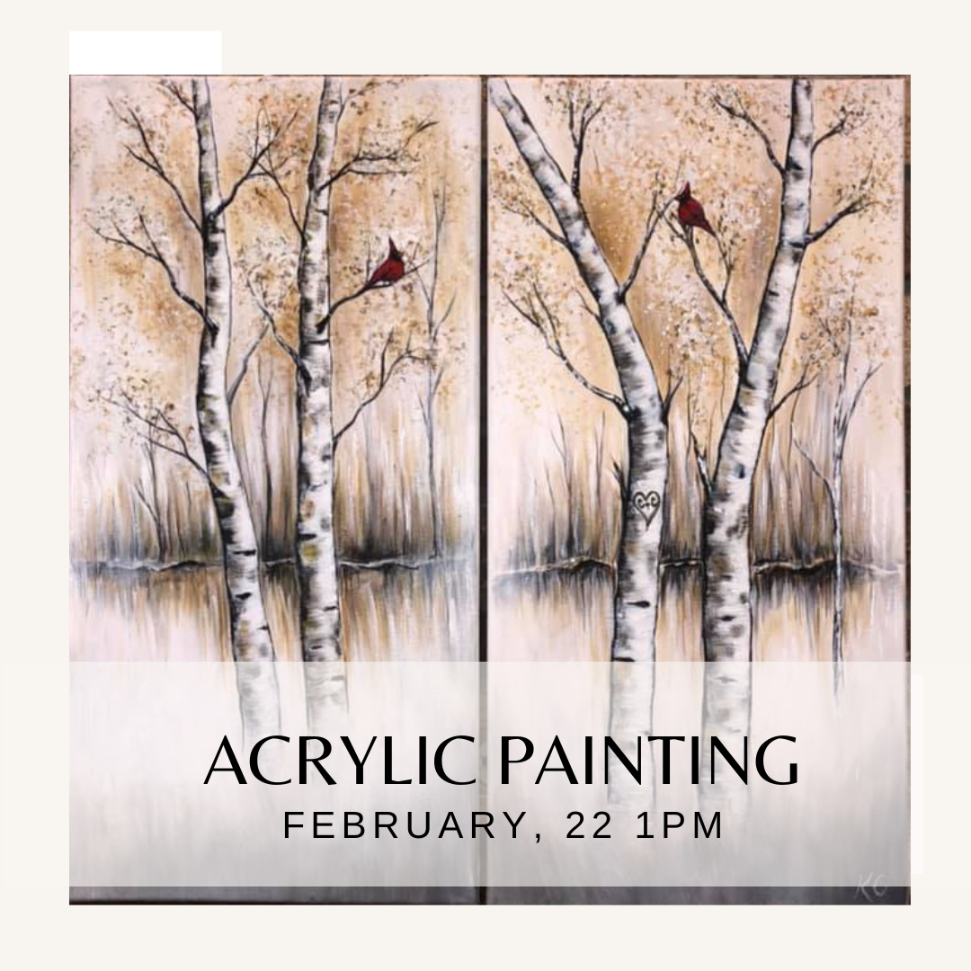 Acrylic Painting with Christy - February 22