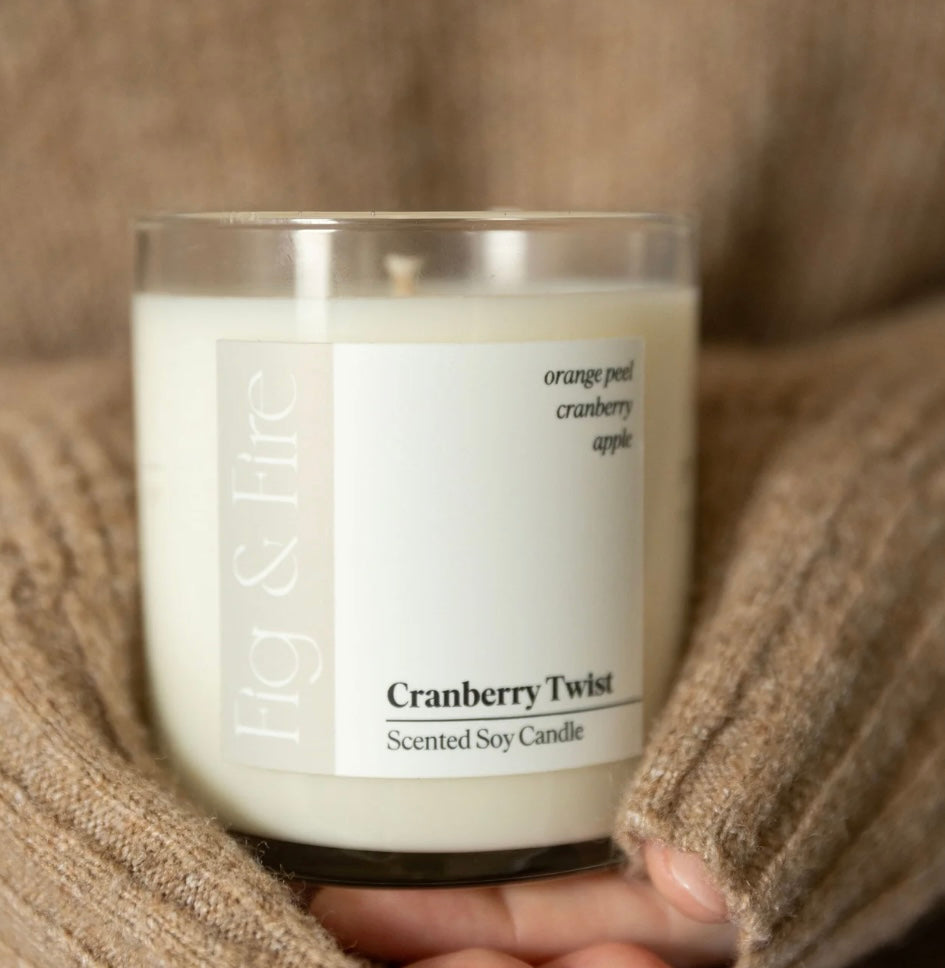 Cranberry Twist Soy Candle