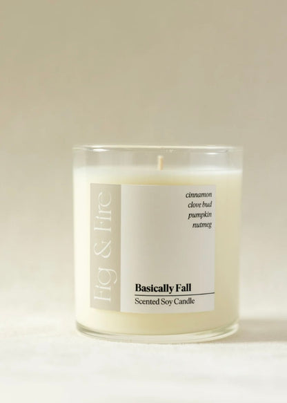 Basically Fall Candle