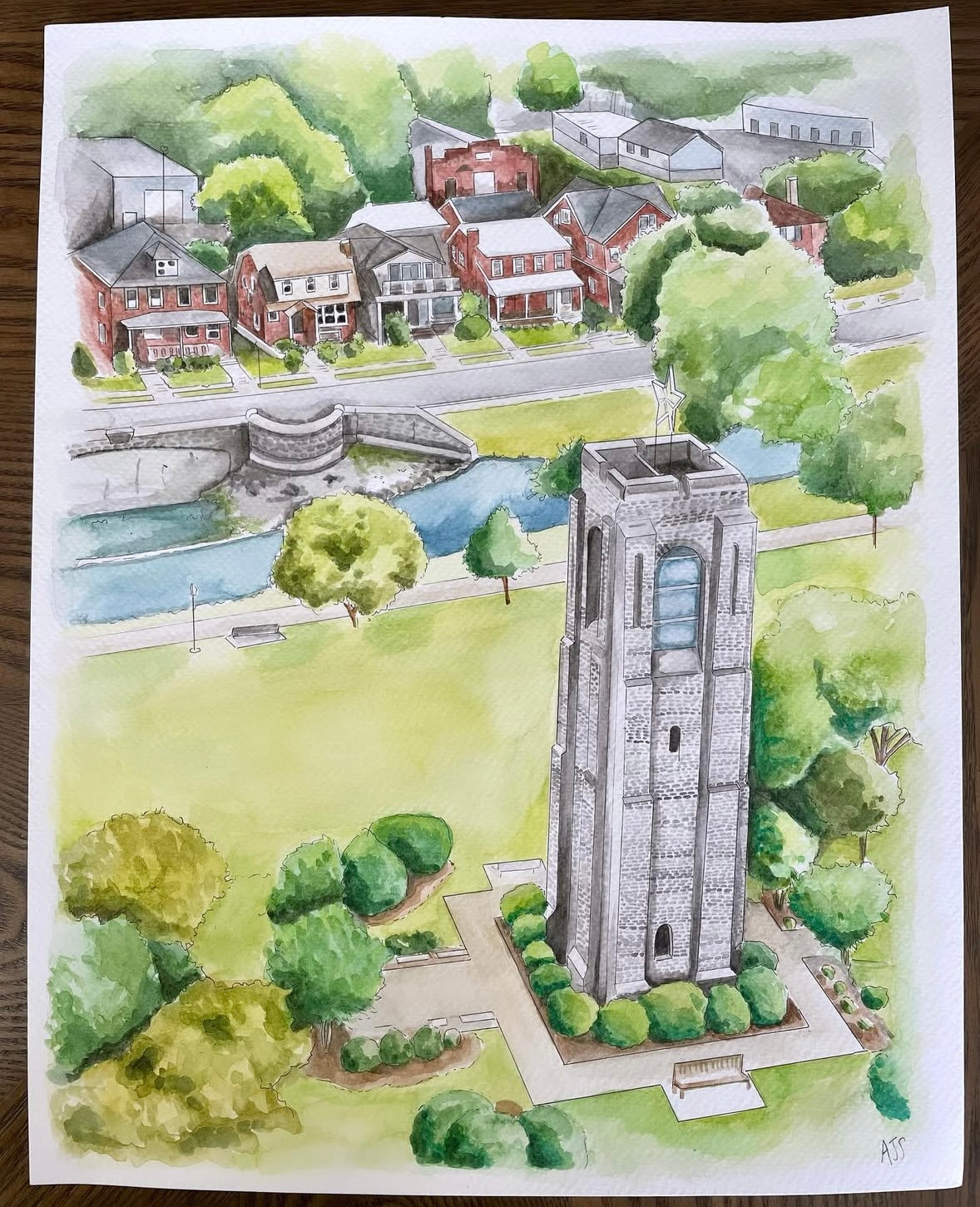 Bell Tower Print