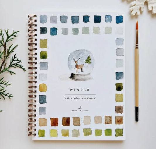 Winter Watercolor Workbook