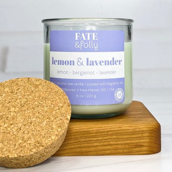 Lemon & Lavender candle – FrederickMade