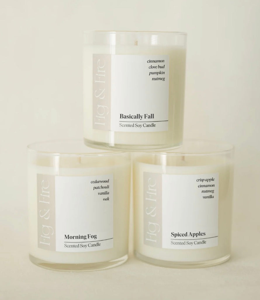 Basically Fall Candle