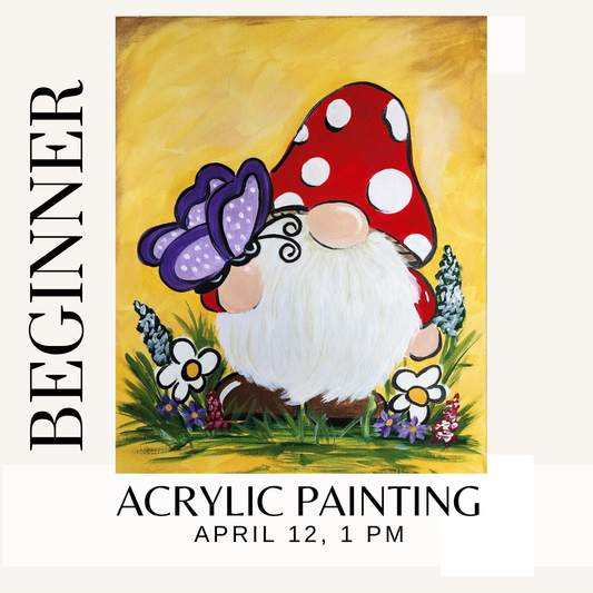 Beginner Acrylic Painting with Renee - April 12