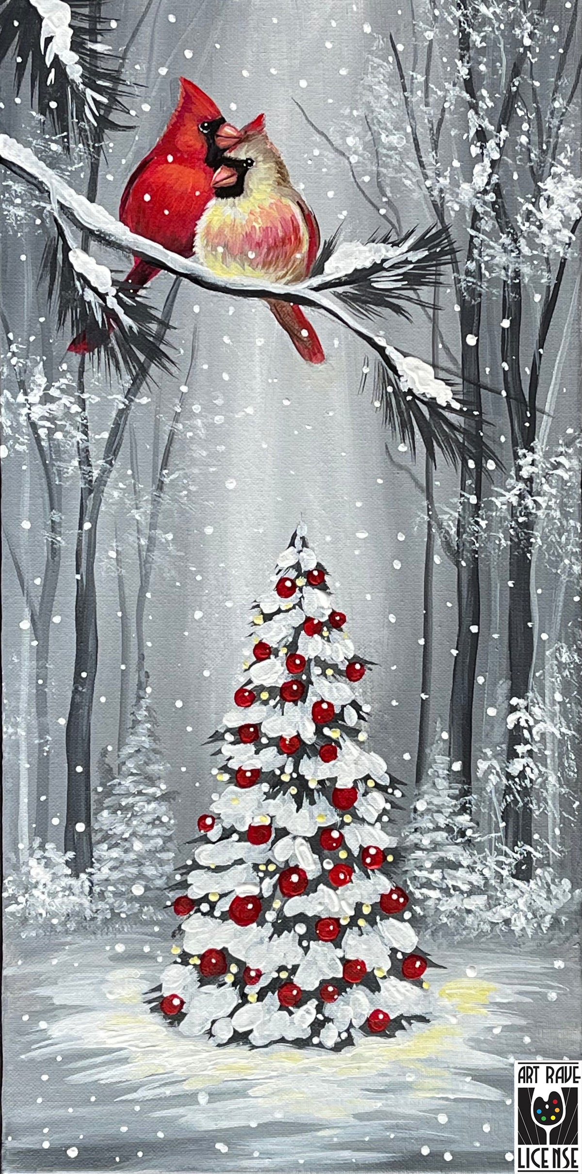 Acrylic Painting with Christy - December 21