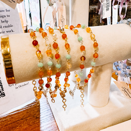 Showgirl chain bracelet