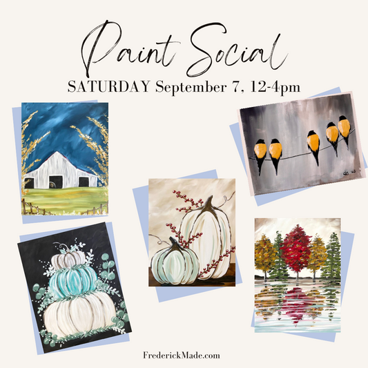 Paint Social - Saturday September 7