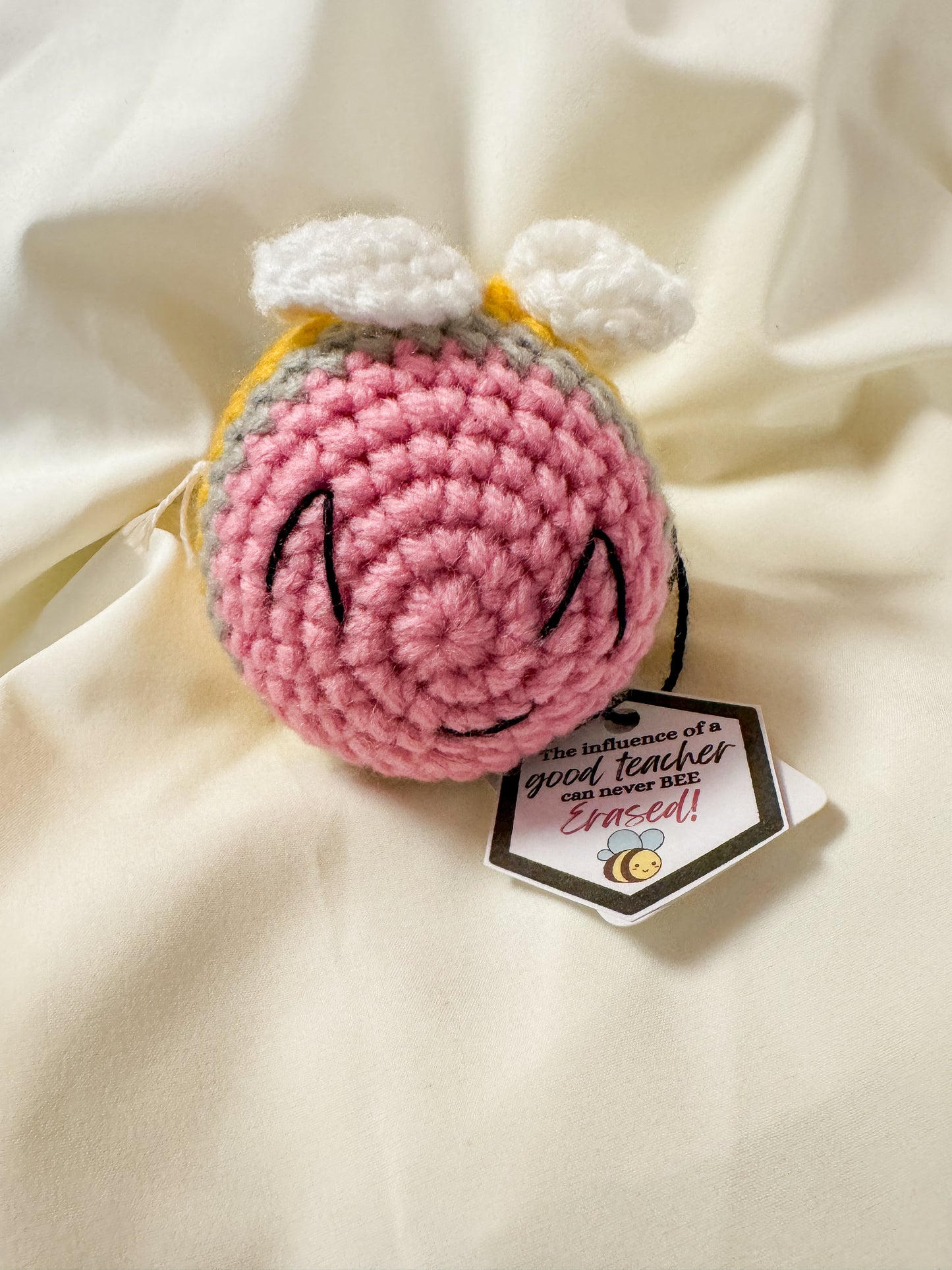 Crochet Pencil Bee