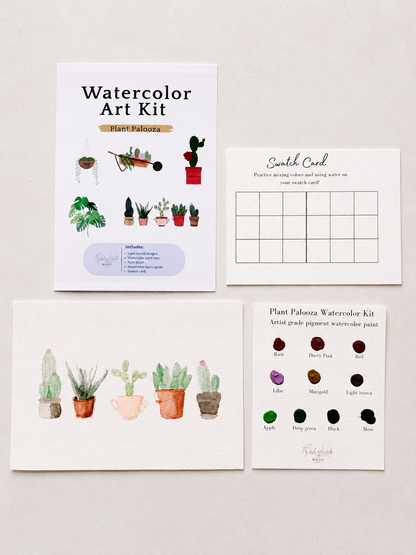 Plant Palooza Mini Watercolor Kit
