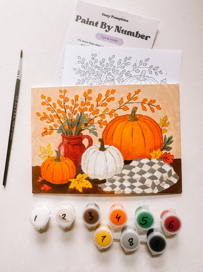 Cozy Fall Mini Paint By Number