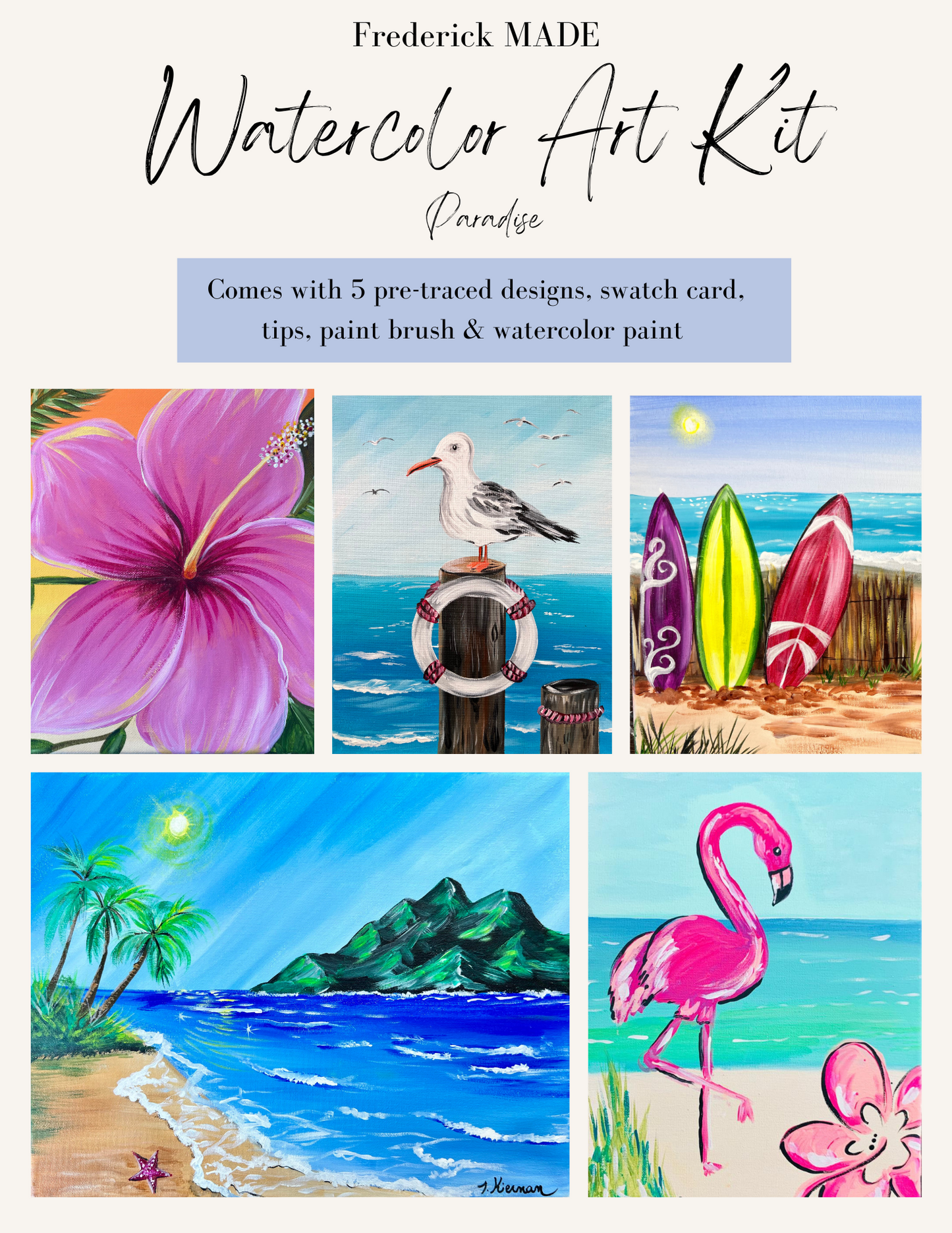Paradise MINI Watercolor Kit