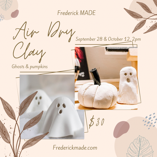 Mini Workshop - Air Dry Clay September 28