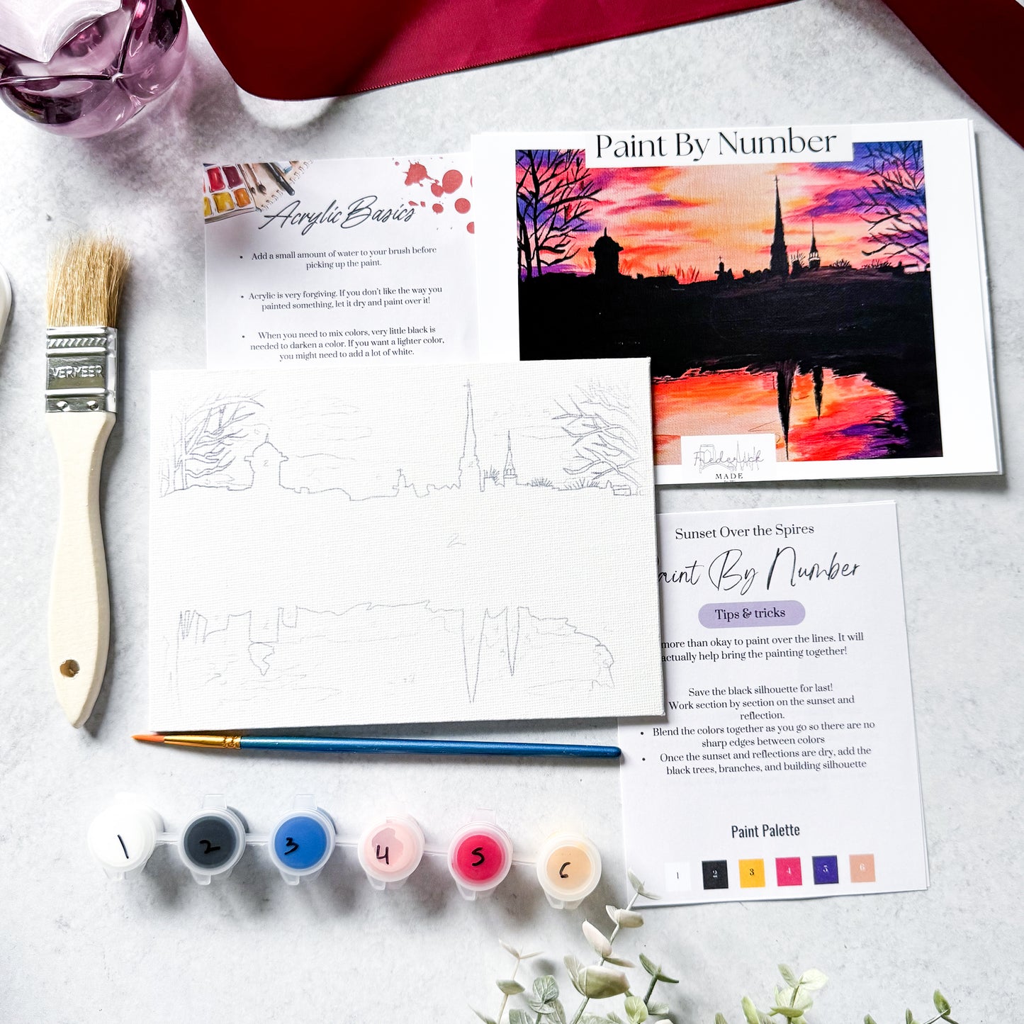 Frederick Spires Mini Paint By Number