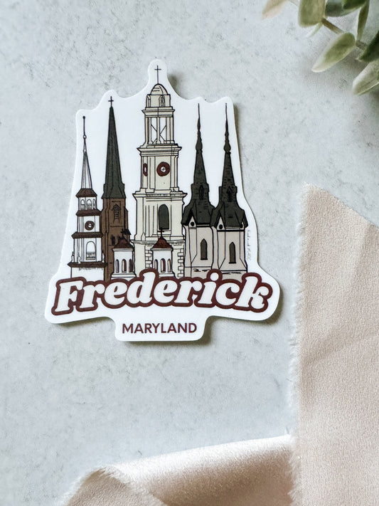 Frederick Spires Sticker