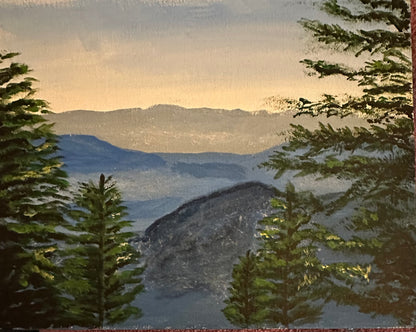 Online Acrylic Paint Class - February 18