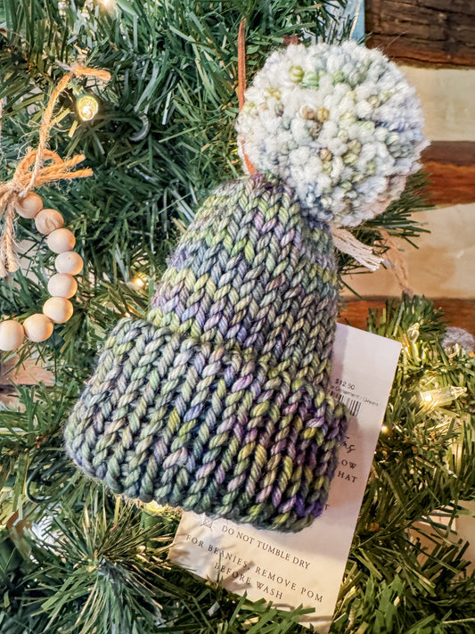 Knit beanie Ornament