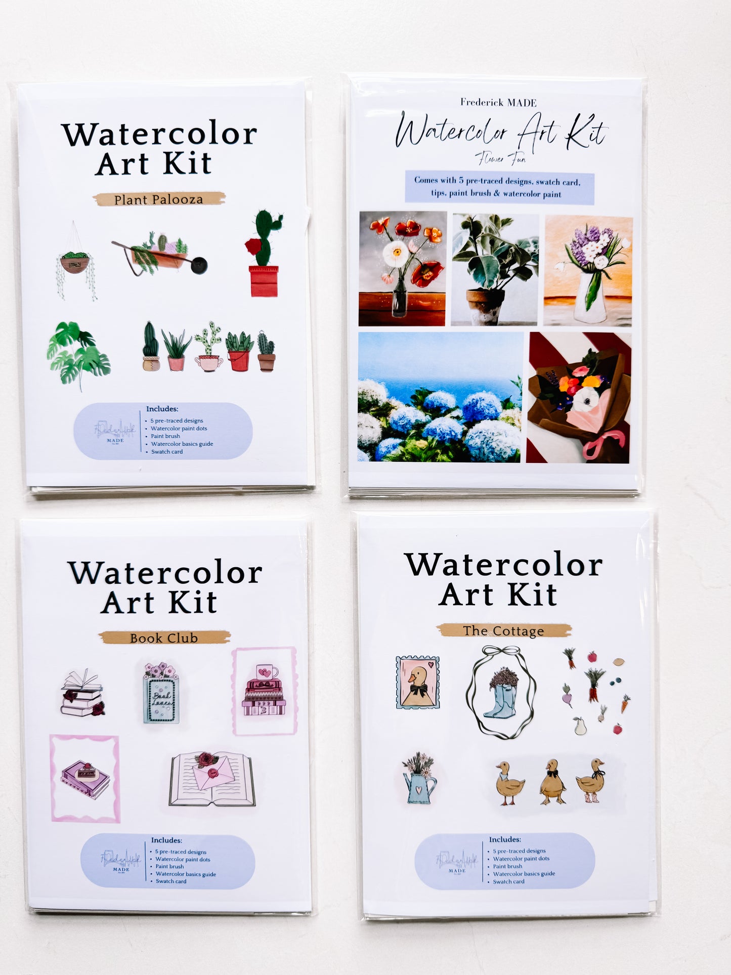 Flowers Mini Watercolor Kit
