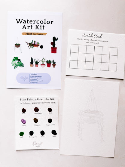 Plant Palooza Mini Watercolor Kit